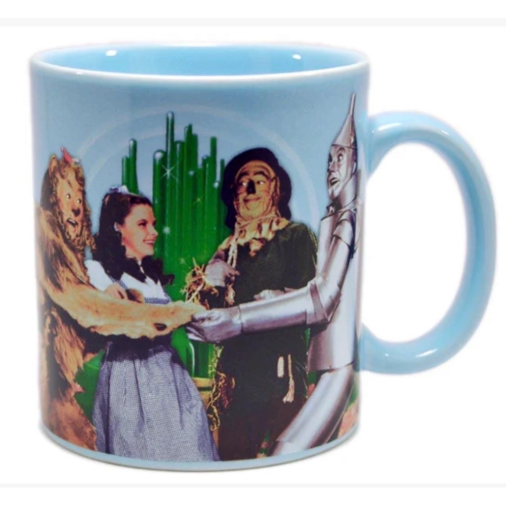Wizard Of Oz Movie Coffee Tea Mug Wicked Dorothy Cowardly Lion Scarecrow Tinman